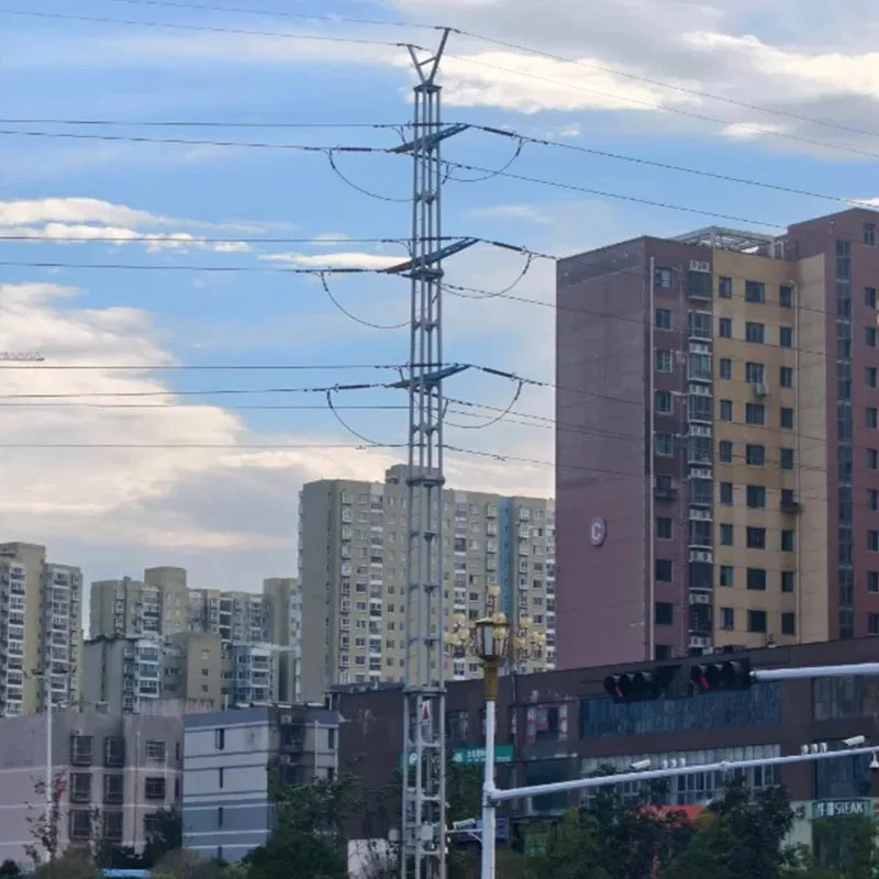 110kV kotni jekleni stolp daljnovoda