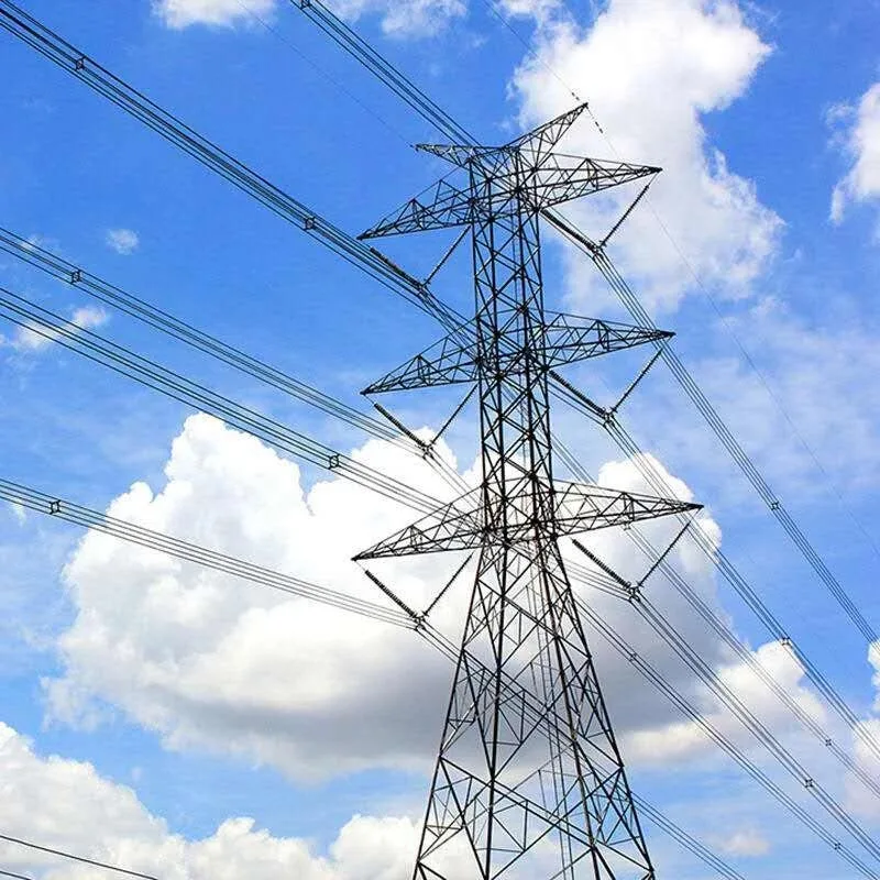 Oddajni stolp iz pocinkanega kotnega jekla 132 kV